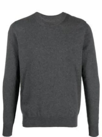 Crew Neck Cashmere Knit Top Grey - MAISON MARGIELA - BALAAN 2