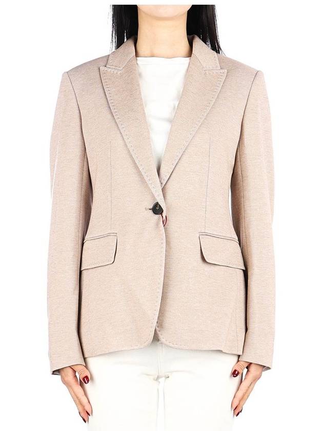 Operoso Single Blazer Jacket Beige Pink - MAX MARA - BALAAN 2