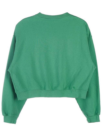 Regal crop sweatshirt REGAL CROPPED CREWNECK VERDE WHITE - SPORTY & RICH - BALAAN 2