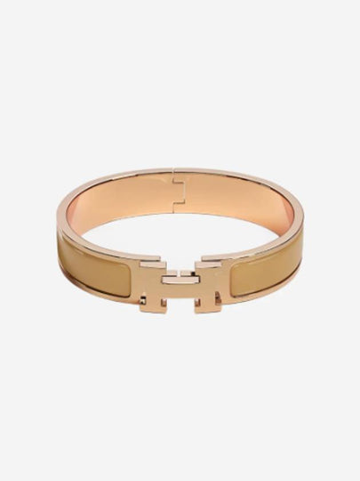 Clic H Bracelet Rose Gold - HERMES - BALAAN 2