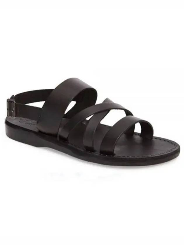 SANDALS NO 514 SILAS BLACK - JERUSALEM - BALAAN 1