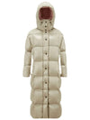 Women's Parnaiba Long Down Padding Beige - MONCLER - BALAAN 1