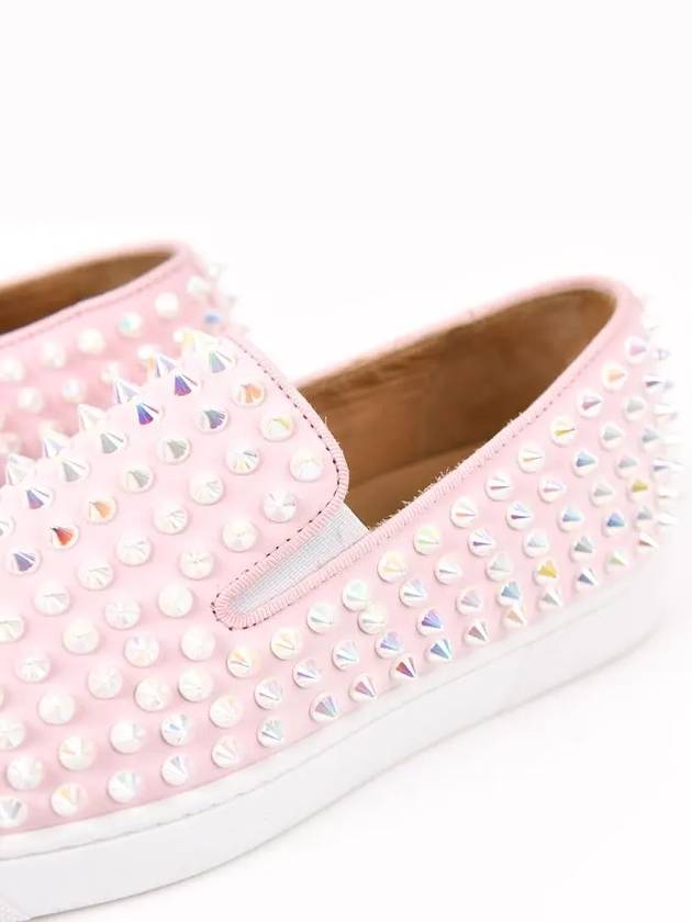 Spike pink slip-ons 1180925 - CHRISTIAN LOUBOUTIN - BALAAN 4