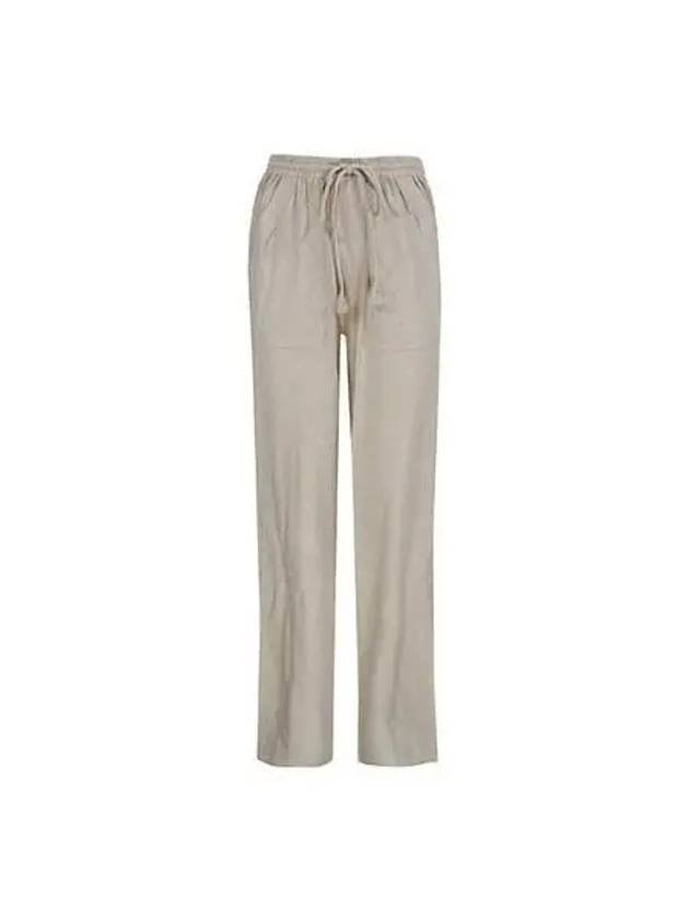 Women s Etoile VIAMAO Silk Brett Pants Ecru PA0025FB A1J58E - ISABEL MARANT - BALAAN 1