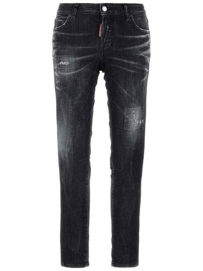 24FW Denim Straight Pants S75LB0968 S30357 900 Black - DSQUARED2 - BALAAN 2