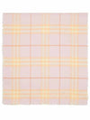 Check Print Wool Scarf Pink - BURBERRY - BALAAN 2