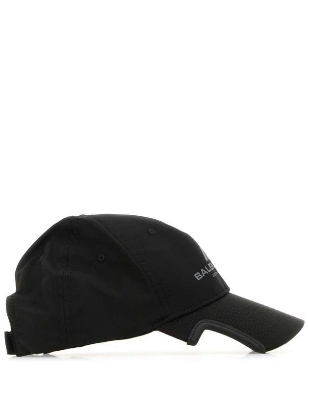 Activewear Technical Nylon Ball Cap Black - BALENCIAGA - BALAAN 3