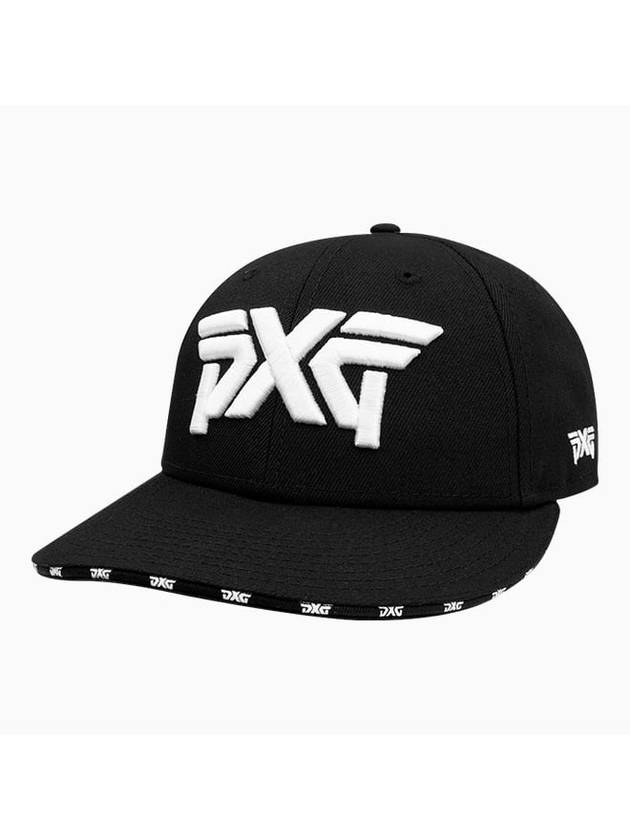 Logo Repeat Ball Cap Black - PXG - BALAAN 1