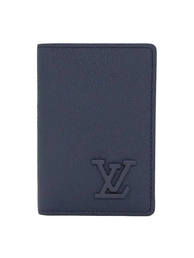 Pocket Organizer LV Aerogram Card Wallet Marine - LOUIS VUITTON - BALAAN 1