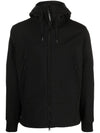 Men's Shell R Drawstring Goggle Hooded Jacket Black - CP COMPANY - BALAAN 3