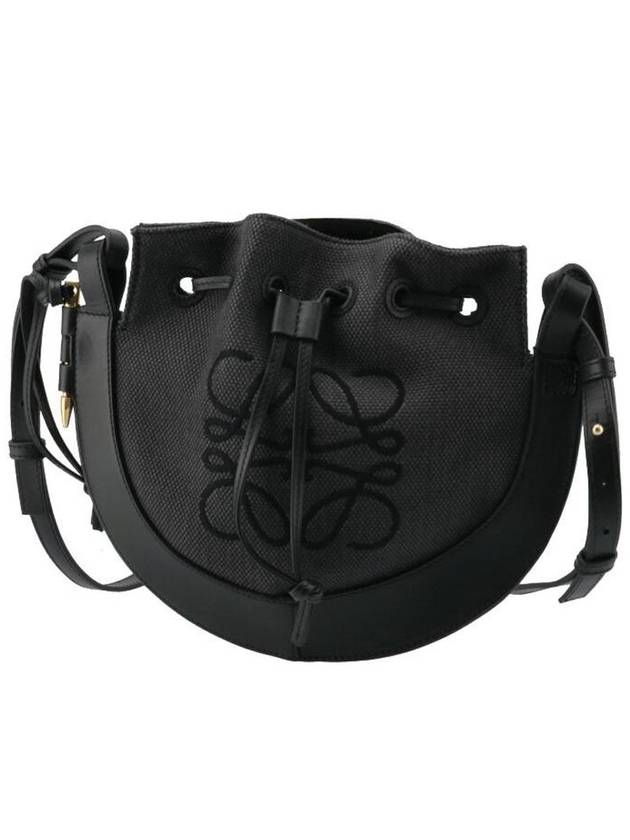 Horseshoe Anagram Small Cross Bag Anthracite - LOEWE - BALAAN 1