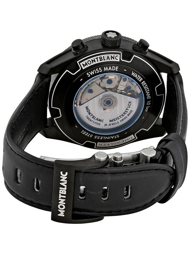 Montblanc TimeWalker Chronograph Automatic Black Dial Men's Watch 116102 - MONTBLANC - BALAAN 3