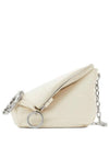 Knight Leather Small Shoulder Bag Cream - BURBERRY - BALAAN 1