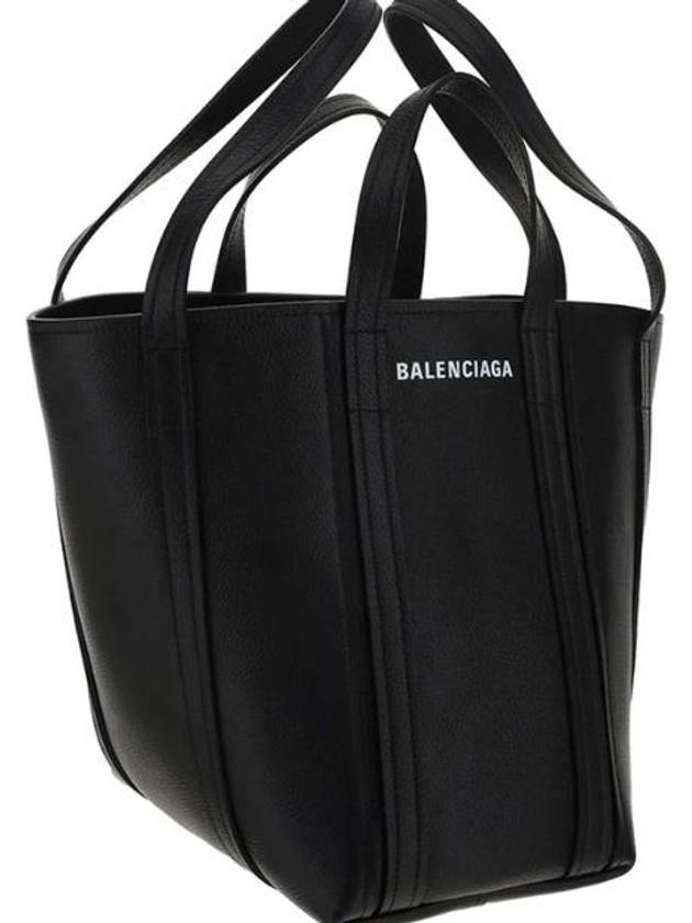 Calfskin Everyday Tote Bag Black - BALENCIAGA - BALAAN 3