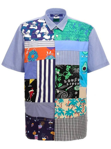 Junya Watanabe Lousy Livin Patchwork Shirt - JUNYA WATANABE - BALAAN 1