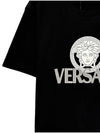 24SS Medusa Logo Short Sleeve TShirt 1014226 - VERSACE - BALAAN 3