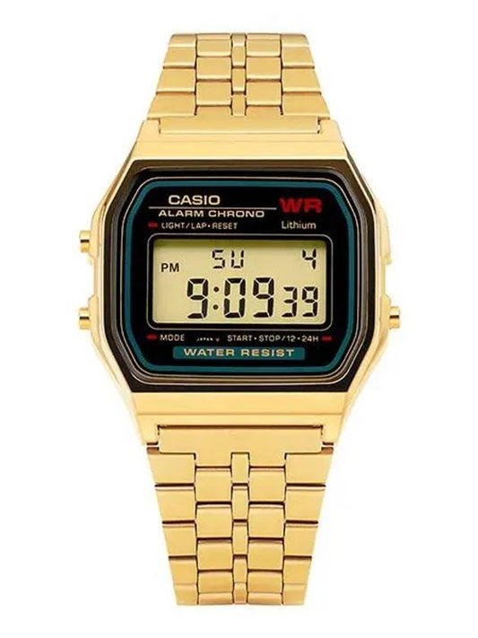A159WGEA 1DF digital gold metal watch - CASIO - BALAAN 1