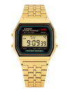 A159WGEA 1DF 1 Digital Square Vintage Retro Metal Watch - CASIO - BALAAN 1