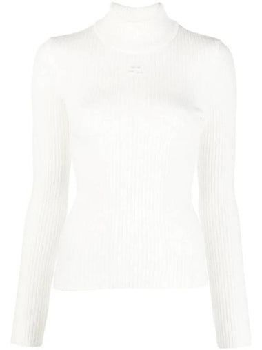 Funnel Neck Knit Top PERMPU022FI0001 - COURREGES - BALAAN 1