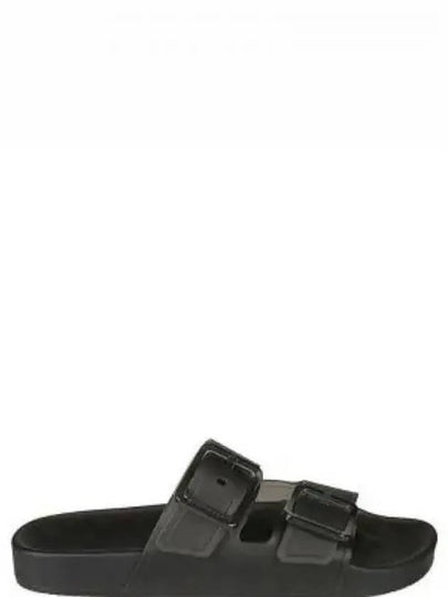 Mallorca Clear Rubber Slippers Black - BALENCIAGA - BALAAN 2