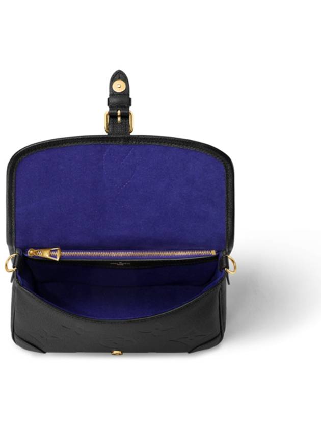 Diane Monogram Leather Shoulder Bag Black - LOUIS VUITTON - BALAAN 5