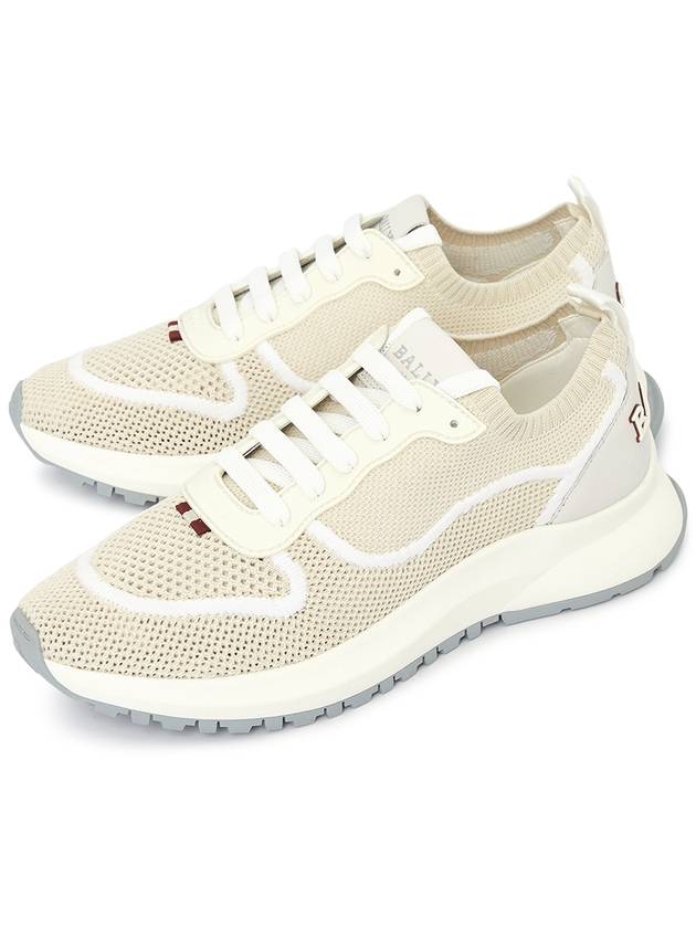 DAVYN low-top sneakers ivory - BALLY - BALAAN 2