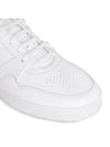 Men's Lace Up Calfskin Low-Top Sneakers Optic White - CELINE - BALAAN 5