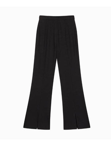 JEANS Women s Black Milan Tapered Flare Pants J221918 BEH - CALVIN KLEIN - BALAAN 1