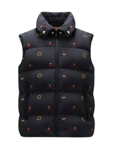 103868 Palm Angels Henon Down Vest 1A00013 M3573 742 - MONCLER - BALAAN 1