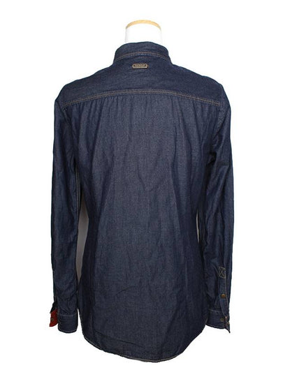 Slim fit indigo denim shirt 44 - BARBOUR - BALAAN 2