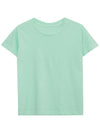Pure Cotton Round Layered Mini Short Sleeve T-Shirt - RS9SEOUL - BALAAN 1