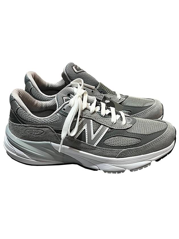 990 V6 Made in USA Low Top Sneakers Grey - NEW BALANCE - BALAAN 2