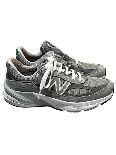 990V6 Castlerock Low-Top Sneakers Grey - NEW BALANCE - BALAAN 2