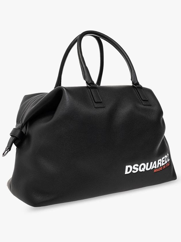 logo print grain tote bag DFM004725103888 - DSQUARED2 - BALAAN 5