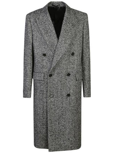 Herringbone Double Coat Gray - RVR LARDINI - BALAAN 1