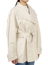 Belted Jacket Beige - ISABEL MARANT - BALAAN 5