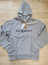 Denim Fleece Hoodie Grey - POLO RALPH LAUREN - BALAAN 6