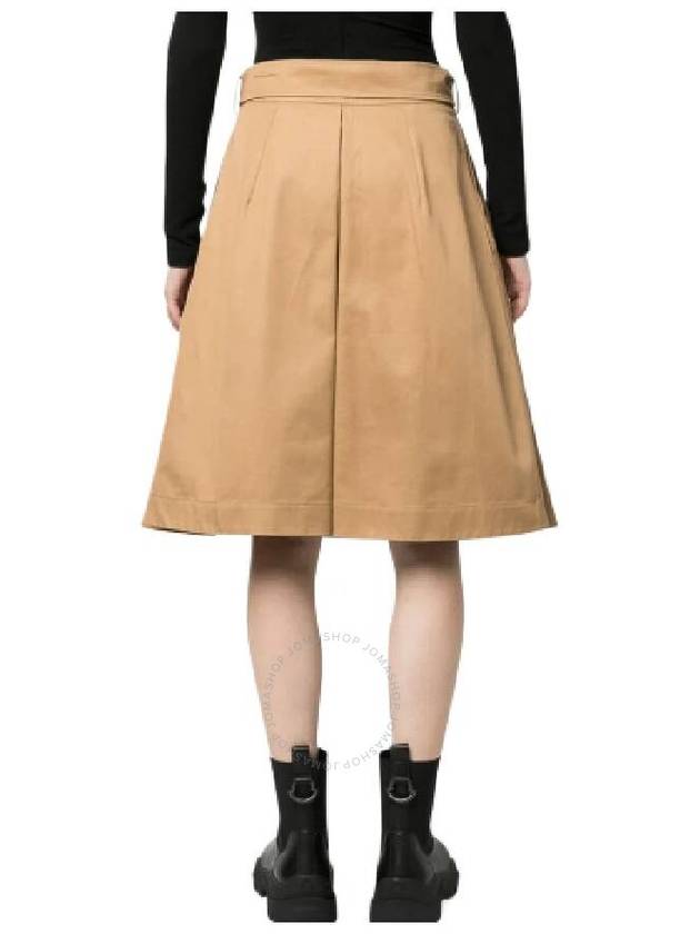 Short Skirt 8072535A1420 CAMEL NUDE NEUTRALS - BURBERRY - BALAAN 3