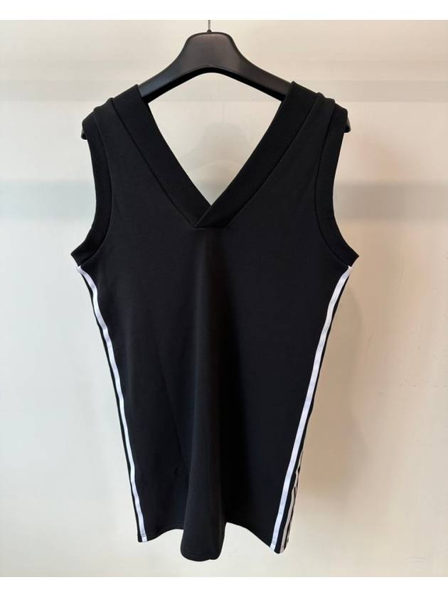 V neck dress HM2134 black WOMENS - ADIDAS - BALAAN 3