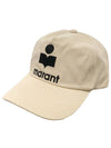 Tyron Logo Ball Cap Beige - ISABEL MARANT - BALAAN 2