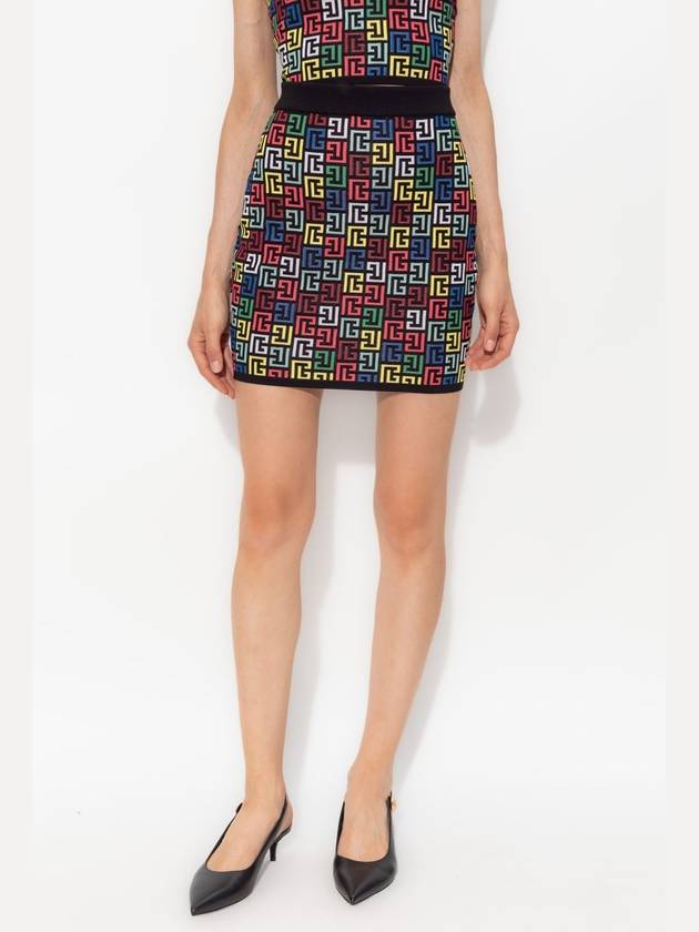 Balmain Short Skirt, Women's, Multicolour - BALMAIN - BALAAN 3