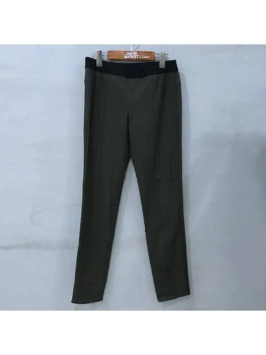 Smith Market Used Luxury Khaki Pants Women s Clothing - LANVIN - BALAAN 1