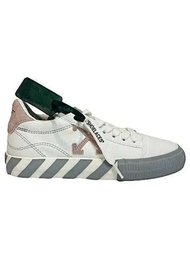 Arrow Pink Tab Low Top Sneakers White - OFF WHITE - BALAAN 2