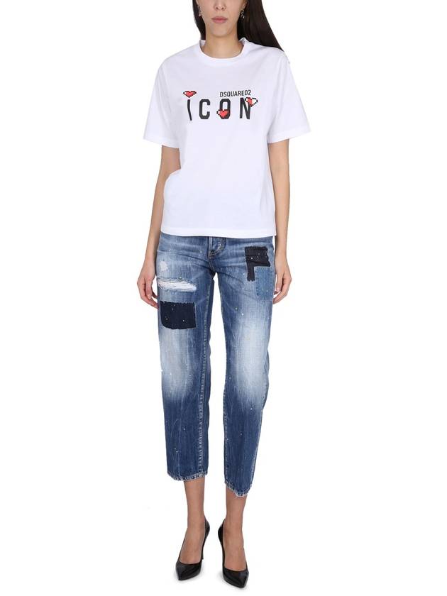 23 fw Icon Game LOVER T-Shirt S80GC0059S23009100 B0040372639 - DSQUARED2 - BALAAN 3