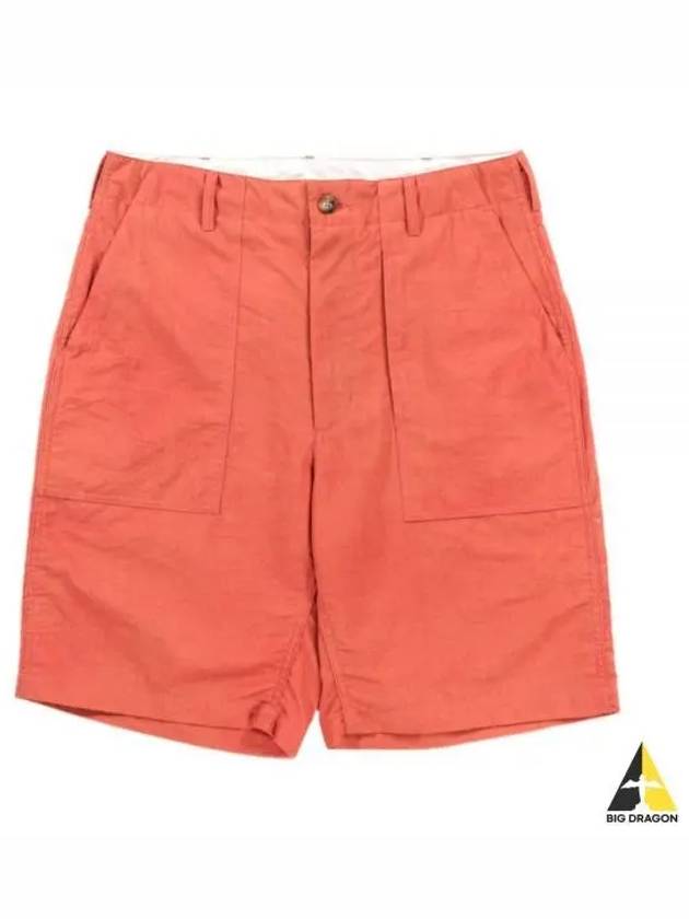 Fatigue Short B Rust Cotton Sheeting MP306 ND034 Shorts - ENGINEERED GARMENTS - BALAAN 1