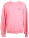 CD Logo Pink Sweatshirt L - DIOR - BALAAN 1