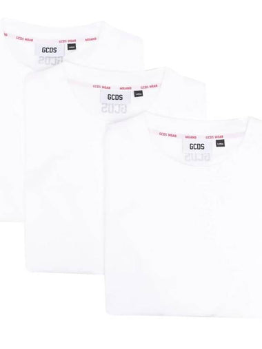 Gcds Three-Pack Cotton T-Shirt Clothing - GCDS - BALAAN 1