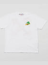 Men's Brush Arrow Slim Short Sleeve T-Shirt White - OFF WHITE - BALAAN 2