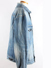 Back logo denim jacket 34 - BALENCIAGA - BALAAN 6