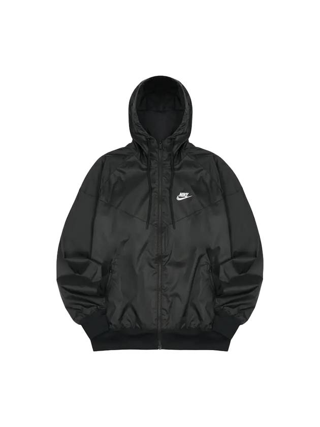 Men's Sportswear Windrunner Woven Windbreaker Black - NIKE - BALAAN 1